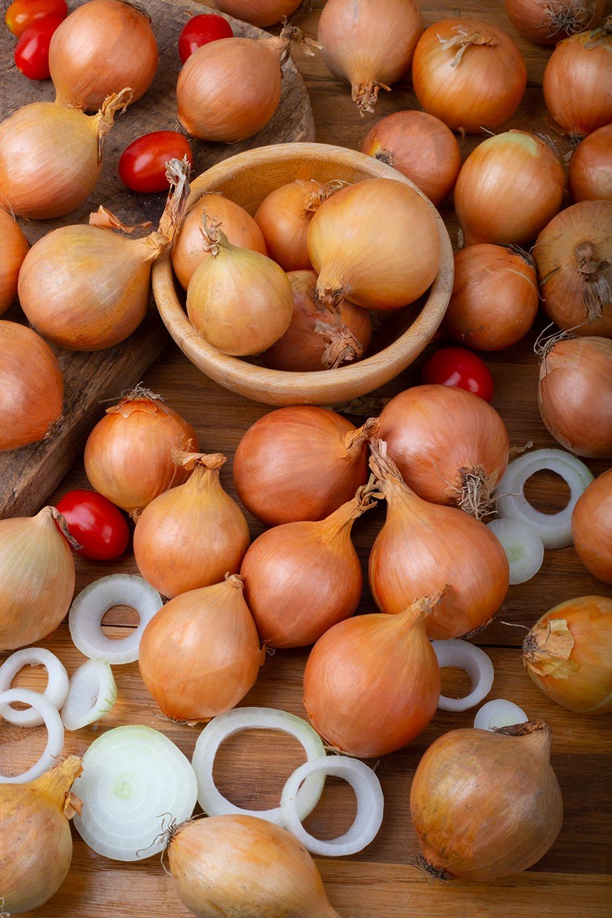Świeże cebule