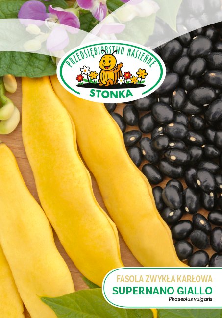 Fasola zwykła karłowa Supernano Giallo